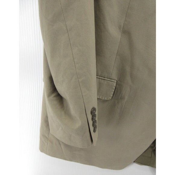 Calvin Klein Sport Coat 42 Tan Blazer Slim Fit Business Canvas NEW - Picture 3 of 15